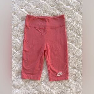 new without tags girls size large high waisted nike biker shorts